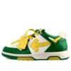 Out Of Office lavt sneaker «Grønn Gul Hvit»