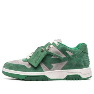 Out Of Office lavt sneaker «Grønn Hvit»
