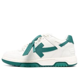 Out Of Office lavt sneaker «Grønn Hvit»