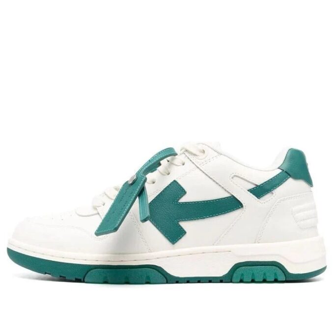 Out Of Office lavt sneaker «Grønn Hvit»