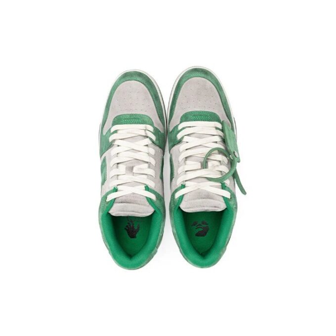 Out Of Office lavt sneaker «Grønn Hvit»