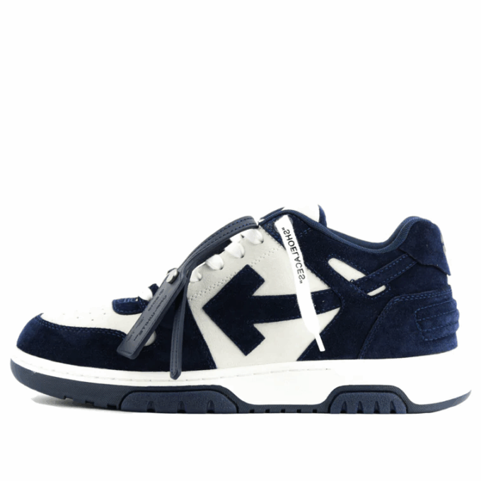 Out Of Office lavt sneaker «Navy White»