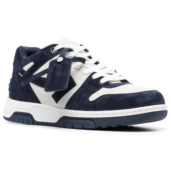Out Of Office lavt sneaker «Navy White»