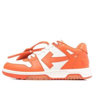 Out Of Office lavt sneaker «Orange White»