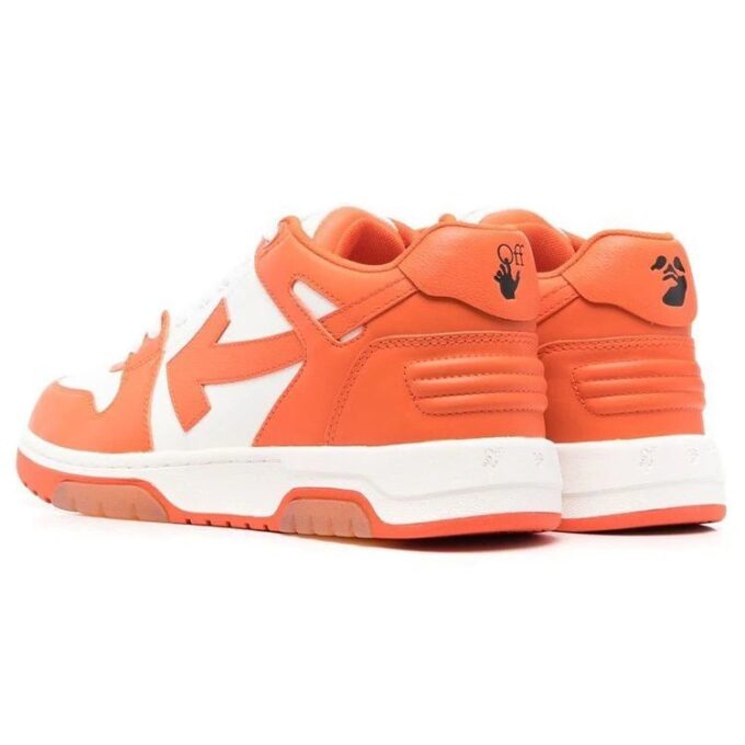Out Of Office lavt sneaker «Orange White»