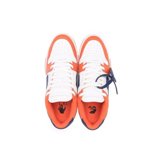 Out Of Office lavt sneaker &laquo;Oransje Blå Hvit&raquo;