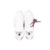 Out Of Office lavt sneaker-par dyp vinrød «rød hvit»