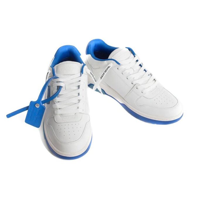 Out Of Office lavt sneaker-par hvit/blå