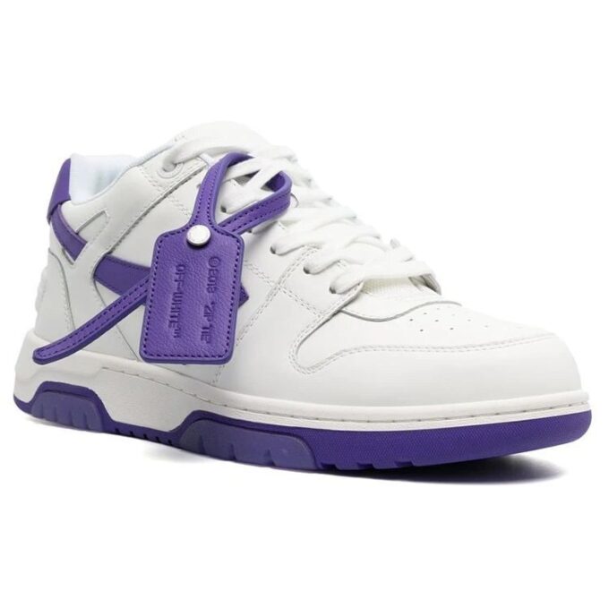 Out Of Office lavt Sneaker «Purple White»