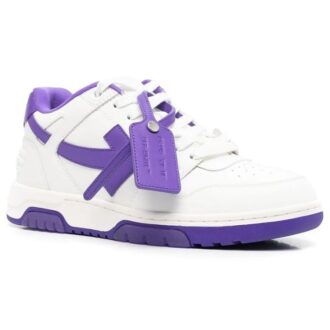Out Of Office lavt sneaker «Purple White»