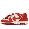 Out Of Office lavt sneaker «Rød Hvit»