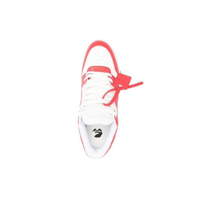 Out Of Office lavt sneaker «Rød Hvit»