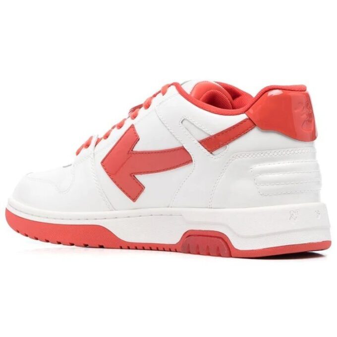 Out Of Office lavt sneaker «Rød Hvit»