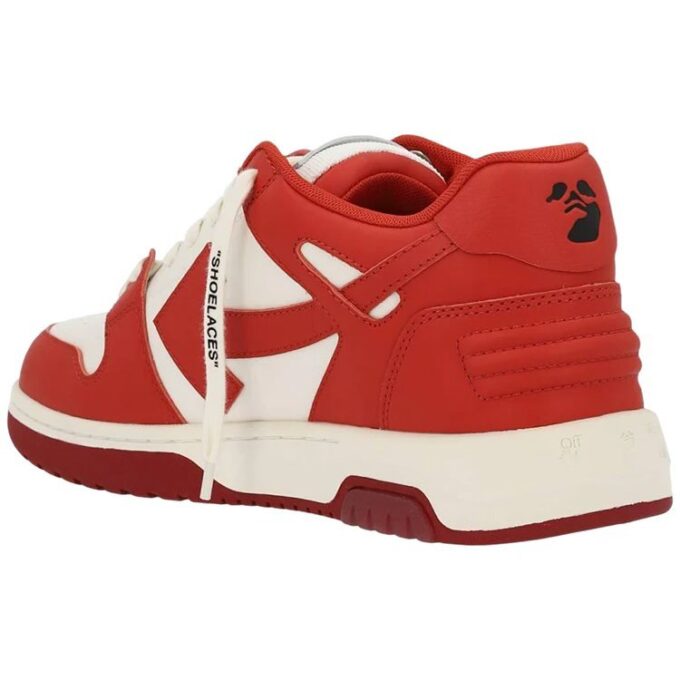 Out Of Office lavt sneaker «Rød Hvit»