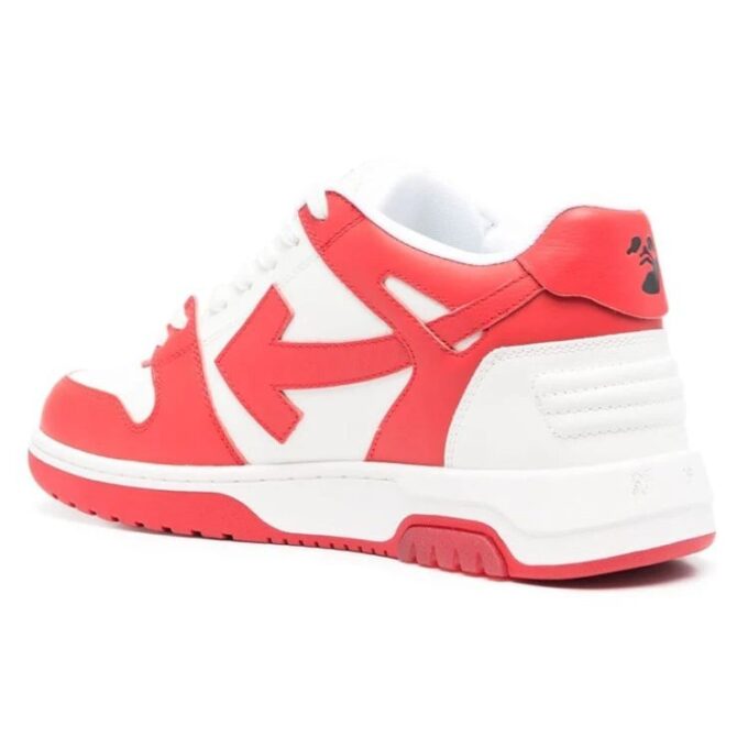 Out Of Office lavt sneaker «Rød Hvit»