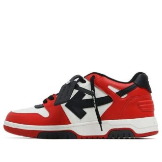 Out Of Office lavt sneaker &laquo;Rød Svart Hvit&raquo;