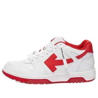 Out Of Office lavt Sneaker «Red White»