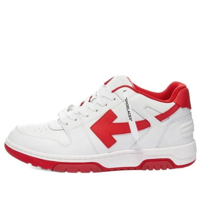 Out Of Office lavt Sneaker «Red White»