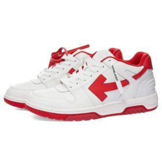 Out Of Office lavt Sneaker «Red White»