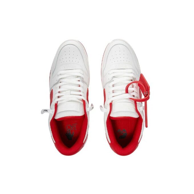 Out Of Office lavt Sneaker «Red White»