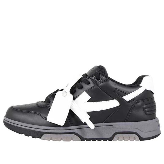 Out Of Office lavt sneaker «Svart Grå Hvit»