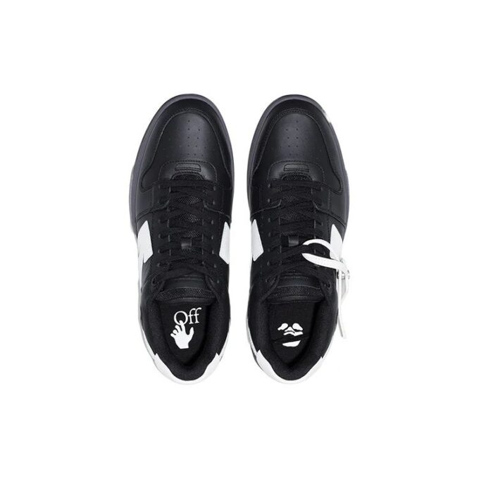 Out Of Office lavt sneaker «Svart Grå Hvit»