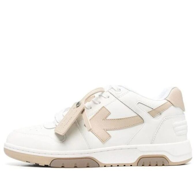 Out Of Office lavt sneaker «White Beige»
