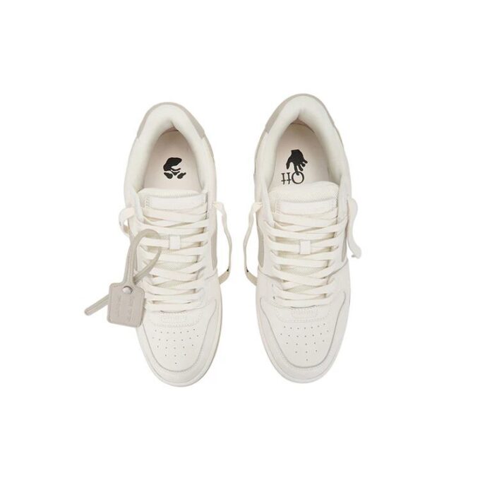 Out Of Office lavt sneaker «White Beige»