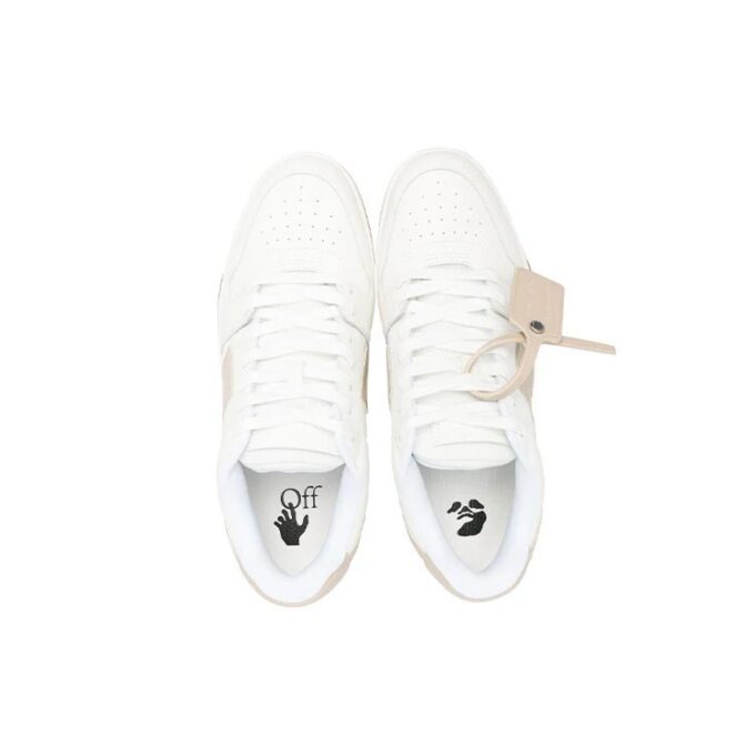 Out Of Office lavt sneaker «White Beige»