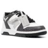 Out Of Office lavt sneaker «White Black»