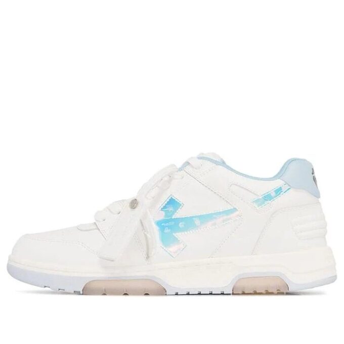 Out Of Office lavt sneaker «White Blue»