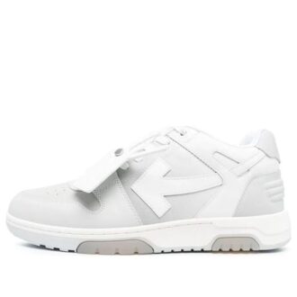 Out Of Office lavt sneaker «White Grey»