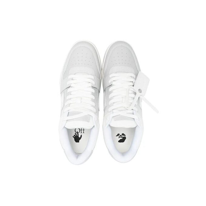 Out Of Office lavt sneaker «White Grey»