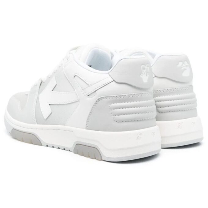 Out Of Office lavt sneaker «White Grey»