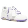Out Of Office lavt sneaker «White Purple»