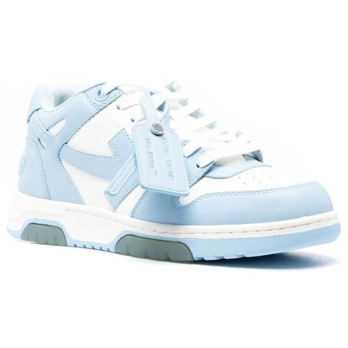 Out Of Office lavt Sneakers «Blå Hvit»
