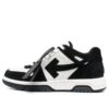 Out Of Office lavt Sneakers «Black White»