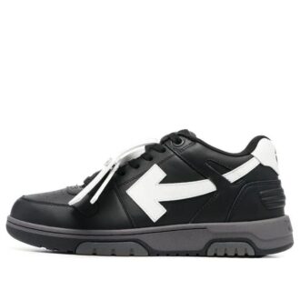 Out Of Office lavt Sneakers «Black White»