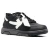 Out Of Office lavt Sneakers «Black White»