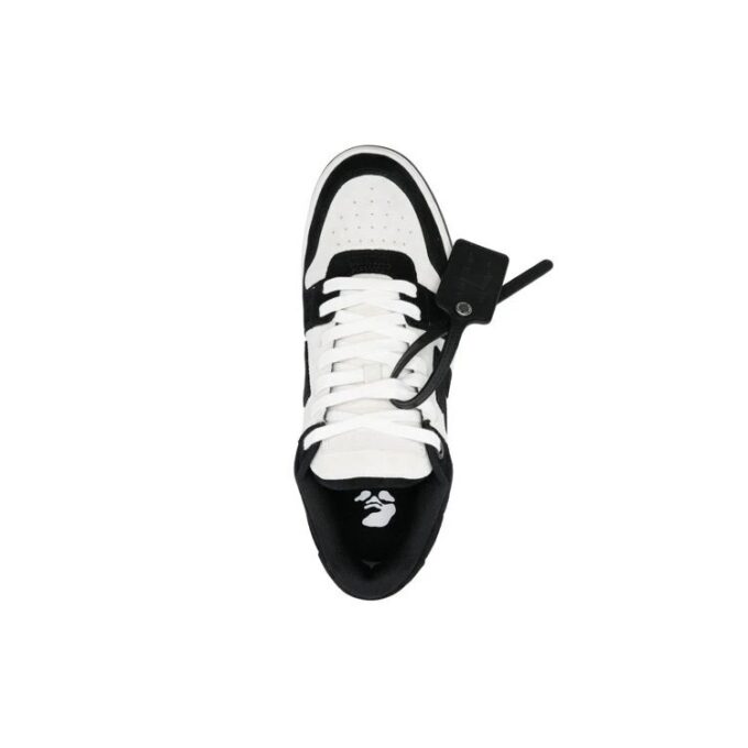 Out Of Office lavt Sneakers «Black White»