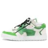 Out Of Office lavt Sneakers «Green White Black»