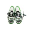 Out Of Office lavt Sneakers «Green White Black»