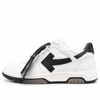 Out Of Office lavt Sneakers «White Black»