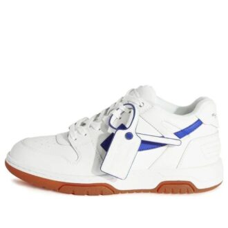 Out Of Office lavt Sneakers «White Blue Brown»