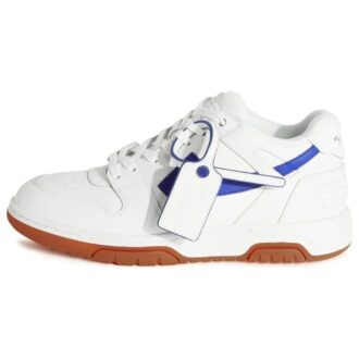 Out Of Office lavt Sneakers «White Blue Brown»