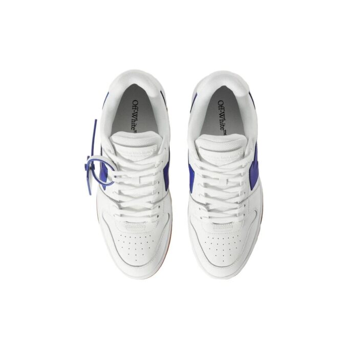 Out Of Office lavt Sneakers «White Blue Brown»