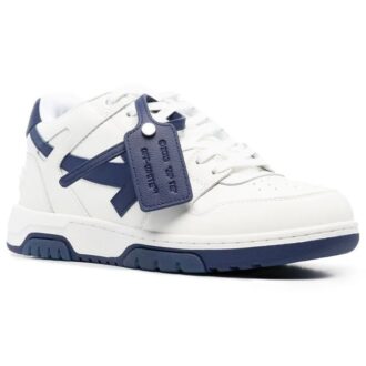 Out Of Office lavt Sneakers «White Navy»