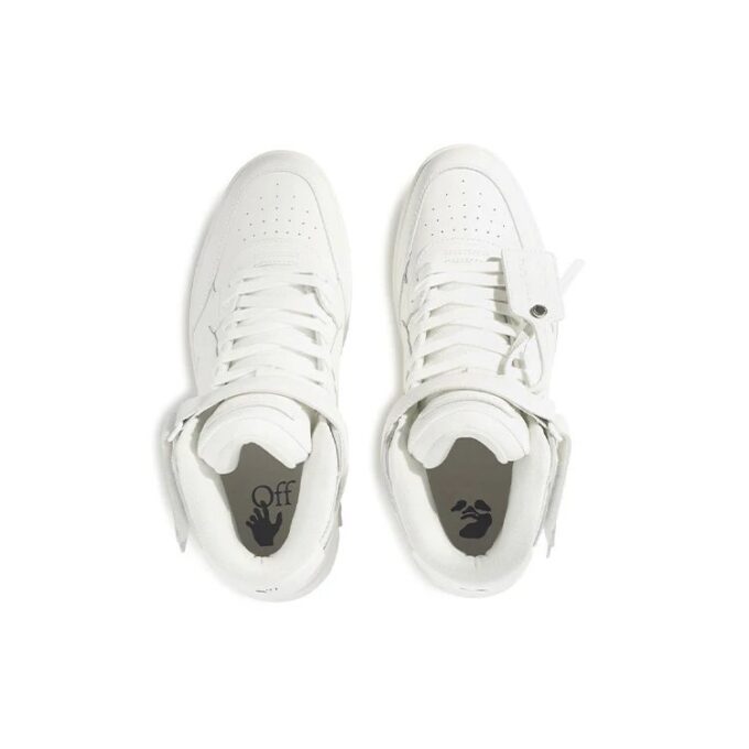 Out Of Office Leather HighTop Sneaker &laquo;White&raquo;