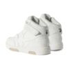 Out Of Office Leather HighTop Sneaker &laquo;White&raquo;