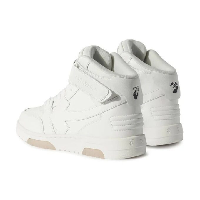 Out Of Office Leather HighTop Sneaker &laquo;White&raquo;